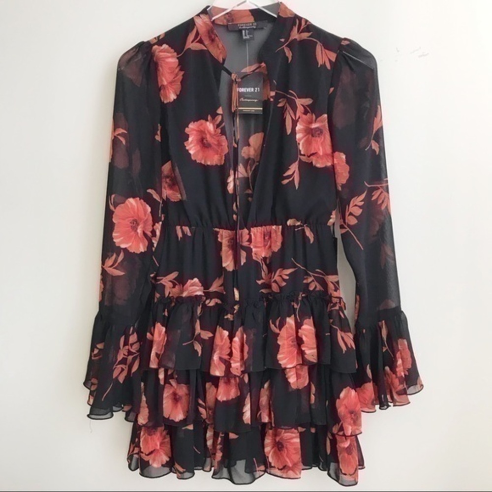 NWT Forever21 mini floral dress size S
